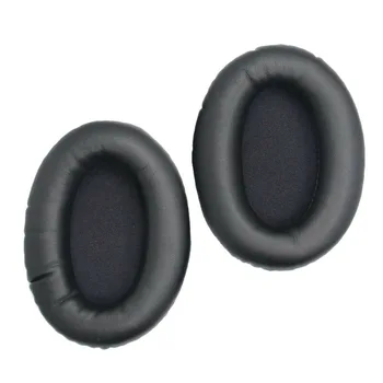 

Black Ear Pads Earphones Cushion Cover Replace Part For KINGSTON HSCD Hyperx Cloud II Headphone Earpads Protective