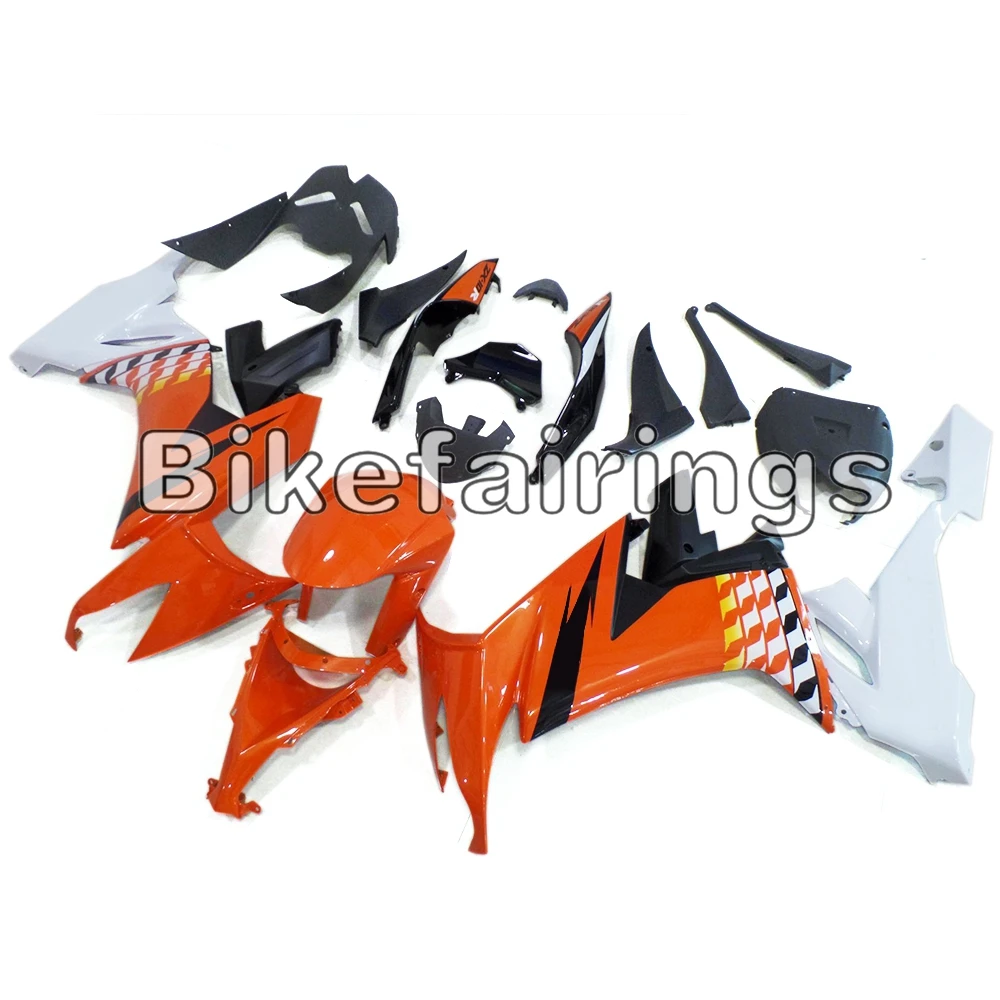 Оранжевый Черный и белый снижает корпусов подходит для ZX10R 2008 2009 2010 ZX-10R 08 09 10