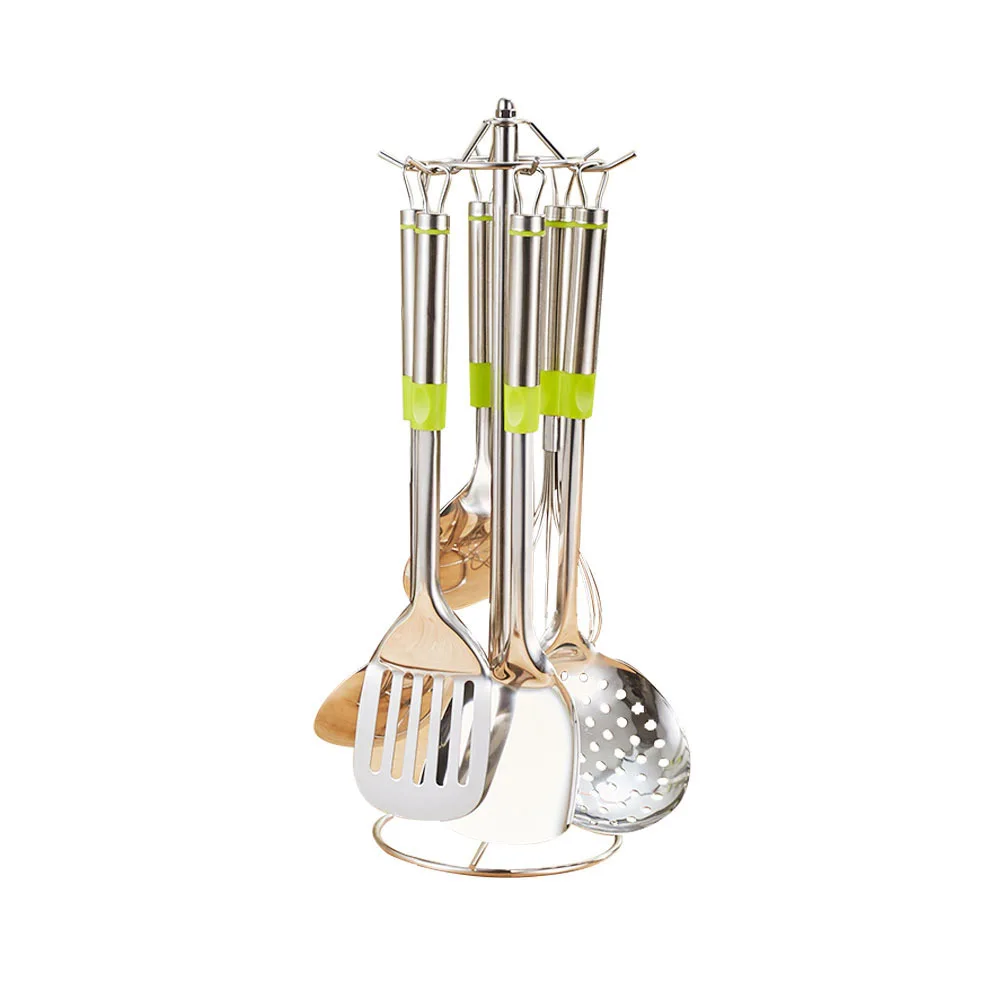 Кухонная стальная антипригарная кухонная ложка лопатка ковш для яиц набор