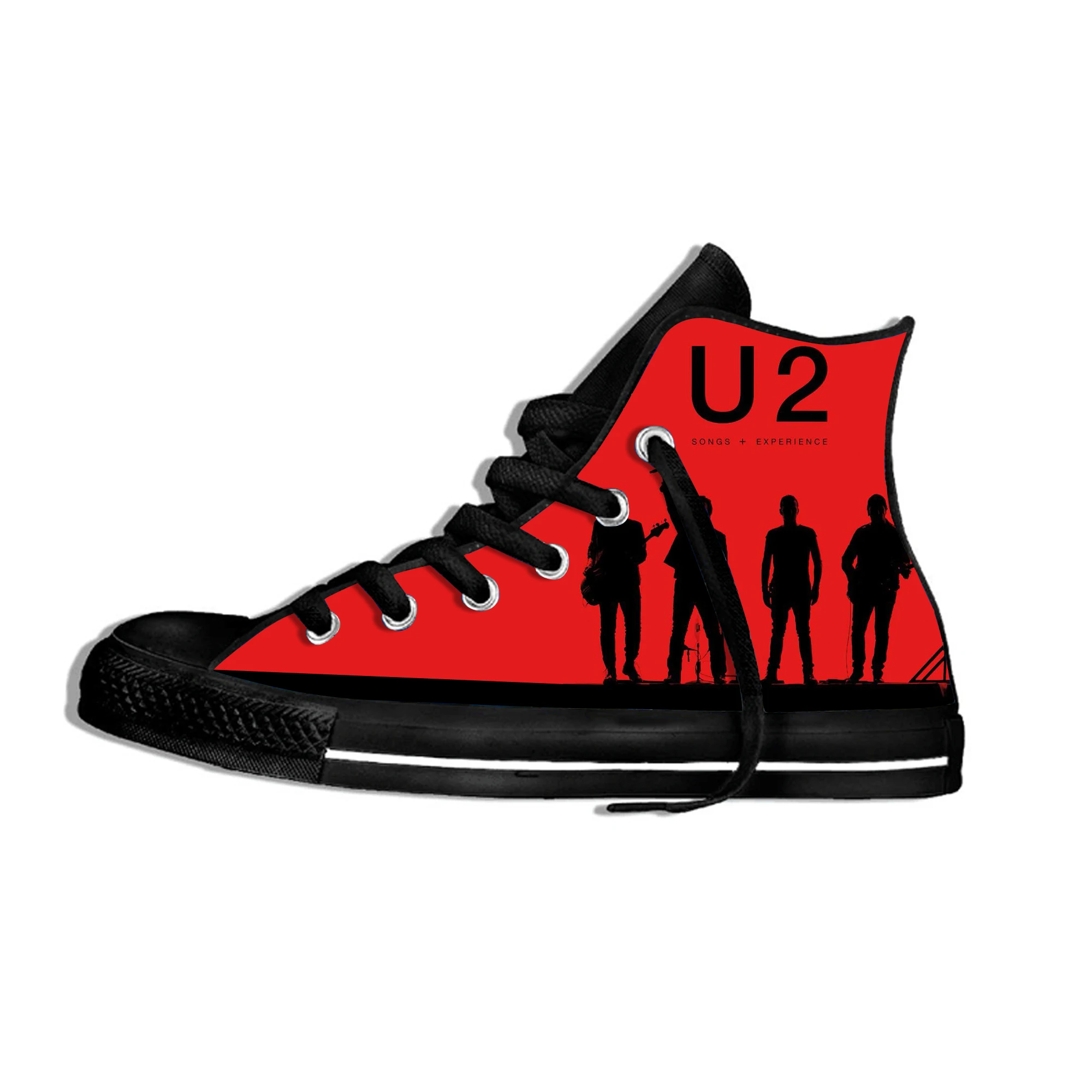 Новинка года; прогулочная обувь с музыкальным ремешком U2; удобные женские повседневные дышащие легкие кроссовки - Цвет: Music Band U22