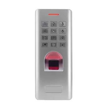 

Kepad Password Fingerprint Lock Door Access Controller Electronic Office 1000 Users Zinc Alloy Waterproof Sensitive Easy Install