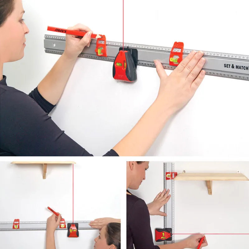 Лазерная Маркировочная линейка капро с пузырьками высокоточная лазерная 6 м