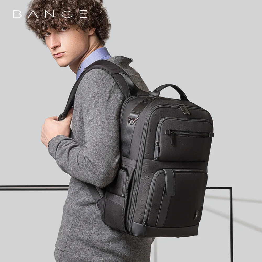 

Class Song New Style Waterproof Travel Business Trip Oxford Cloth Business Backpack College Student Men Computer School Bag Back
