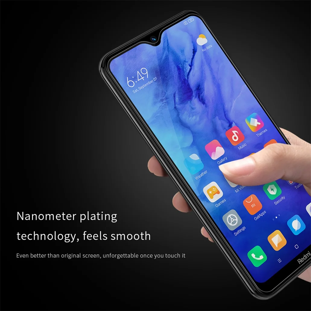 Для Xiaomi Redmi Note 8T закаленное стекло Nillkin XD CP+ MAX 9H антибликовое Полное покрытие экрана Защитное стекло для Redmi Note8T