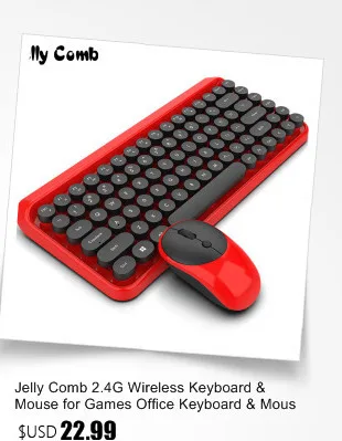 Jelly Comb перезаряжаемая Bluetooth 4,0+ 2,4G беспроводная мышь двойной режим металлические бесшумные Мыши для ноутбуков ПК ноутбуков MacBook