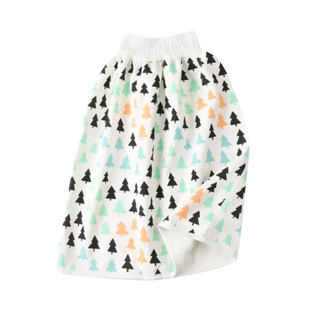 Diaper Under Skirt