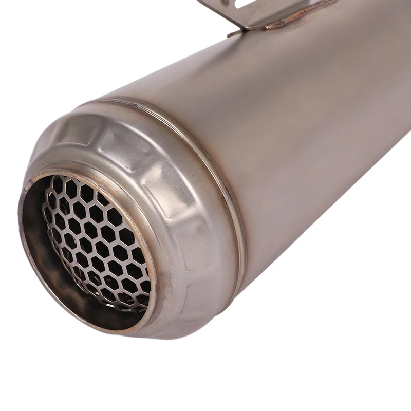 60mm Motorcycle Universal Exhaust Tail Tips Muffler Vent Pipe Short for Dirt Bike ATV Stainless Steel - Image 6