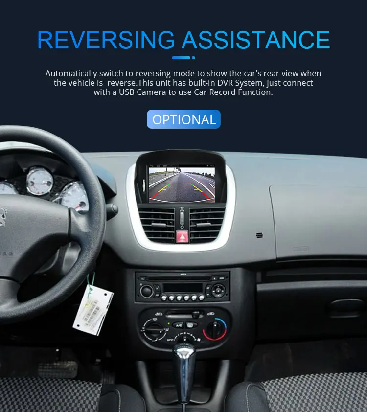 Top LJHANG 1 Din Car DVD Player Android 9.0 For Peugeot 207 2008-2014 GPS Navigation auto stereo headunit radio multimedia RDS Audio 12