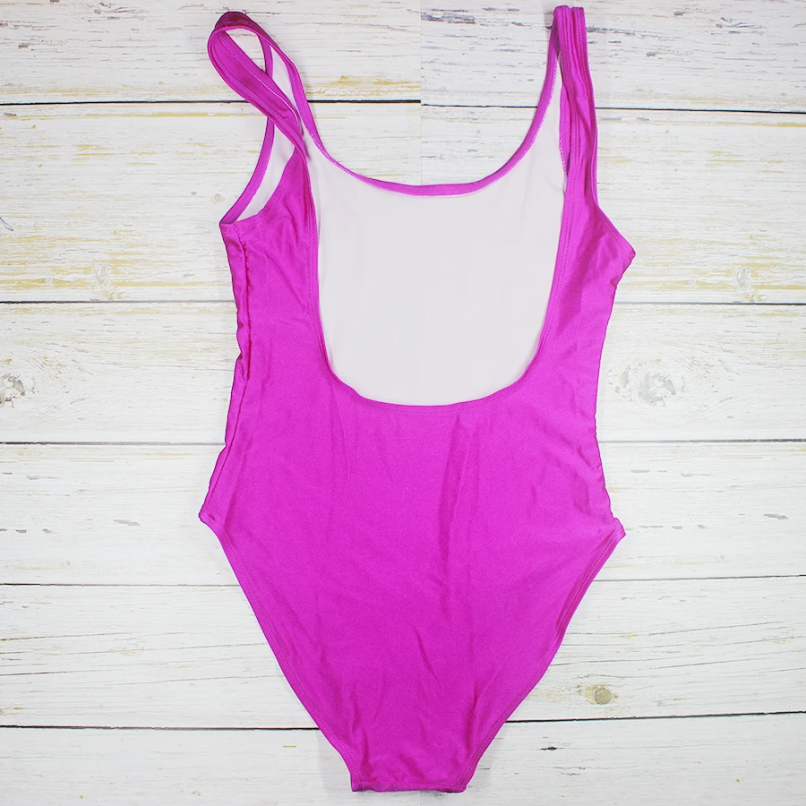 Birthday girl & Crew Swimwear 14 colors Thong One Piece Swimsuits Birthday Party Sexy Jumpsuit Women Monokini Beachwear