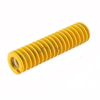 

Yellow Light Load Press Flat Coil Compression Die Spring 14mm x 7mm x 55mm