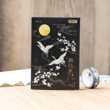 Lot de cartes postales mixtes «Beautiful crane», 30 pièces, Lot de cartes de vœux traditionnelles Vintage, signet en papier, cartes de visite