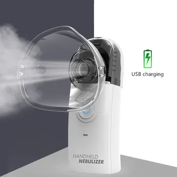 

Rechargeable Portable Nebulizer Handheld atomizer Ultrasonic portable micro-grid Nebulizer for children Adult phlegm cough