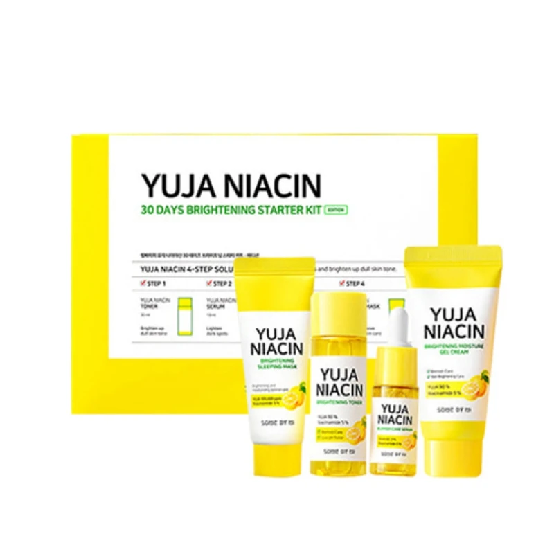 

SOME BY MI Yuja Niacin 30 Days Brightening Starter Kit Whitening Cream Moisturizing Skin Care Antioxidant Sensitive Serum