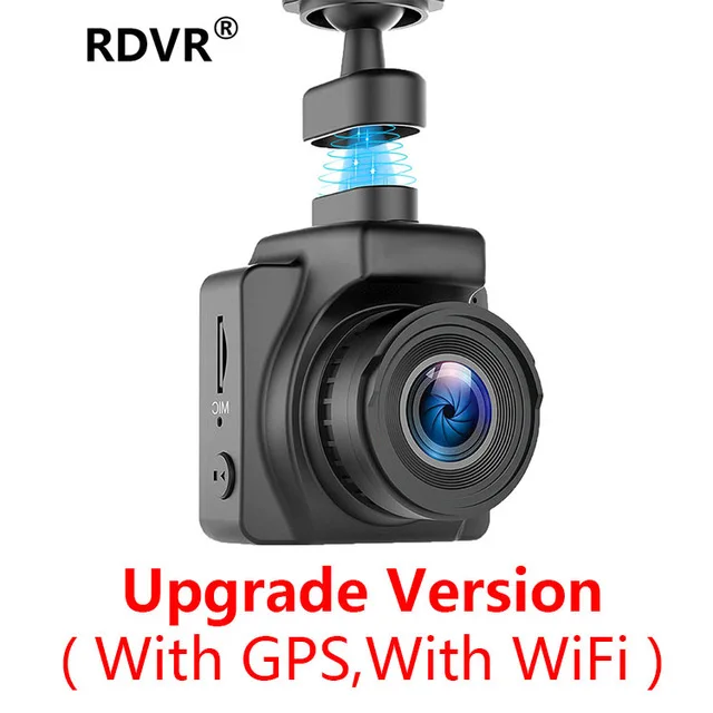 Maiyue звезда Full HD 1080P1. " Мини DVR Камера видео Регистраторы магнитный держатель для автомобиля тире Регистраторы G-sensor Ночное видение, Wi-Fi, gps - Название цвета: With GPS wifi