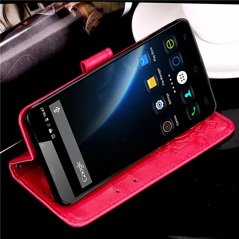 Doogee X6 чехол X6Pro роскошный из искусственной кожи Стенд держатель для карт кошелек флип-чехол Для Doogee X6 Pro Чехол для Телефона Силиконовая задняя крышка