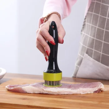 

Stainless Steel Meat Tenderizer Needle Meat Hammer Tenderizer Cooking Tools Kitchen Tools Cooking Baking Accessories