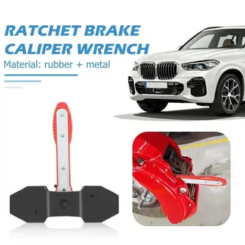 

Universal Ratcheting Brake Caliper Excellent Rubber and Metal Piston Spreader Press Install Tool Brake Tool Install Easily