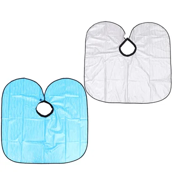

2pcs Waterproof Salon Capes Hair Washing Collars Hair Treatment Shawls for Ladies
