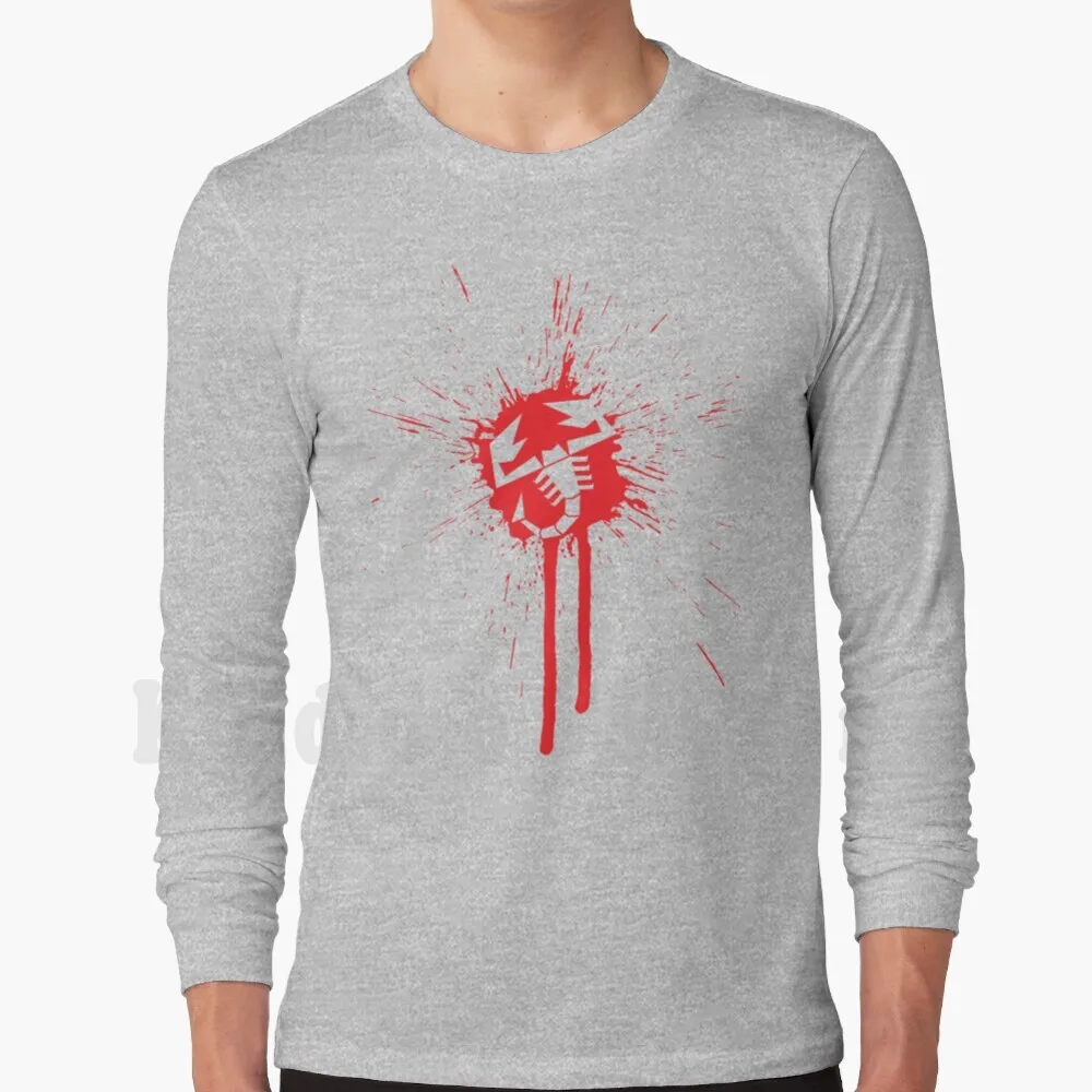 Scorpion Splat Felpa Con Cappuccio Manica Lunga Abarth Scorpion Splat Fiat 500