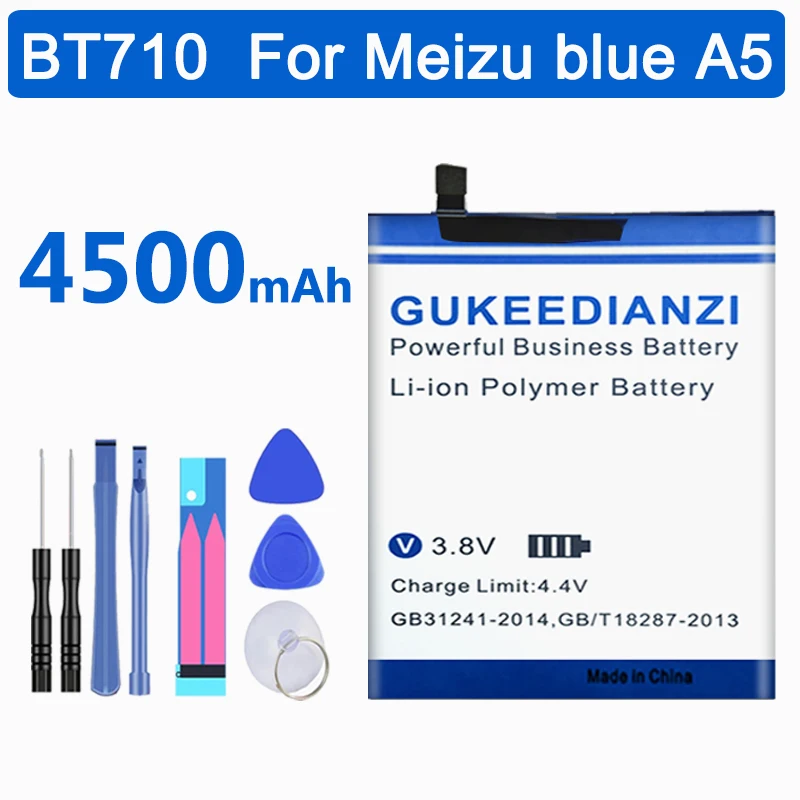 GUKEEDIANZI BT710 Батарея для Meizu blue A5 M5c M710M M793Q мобильный телефон |