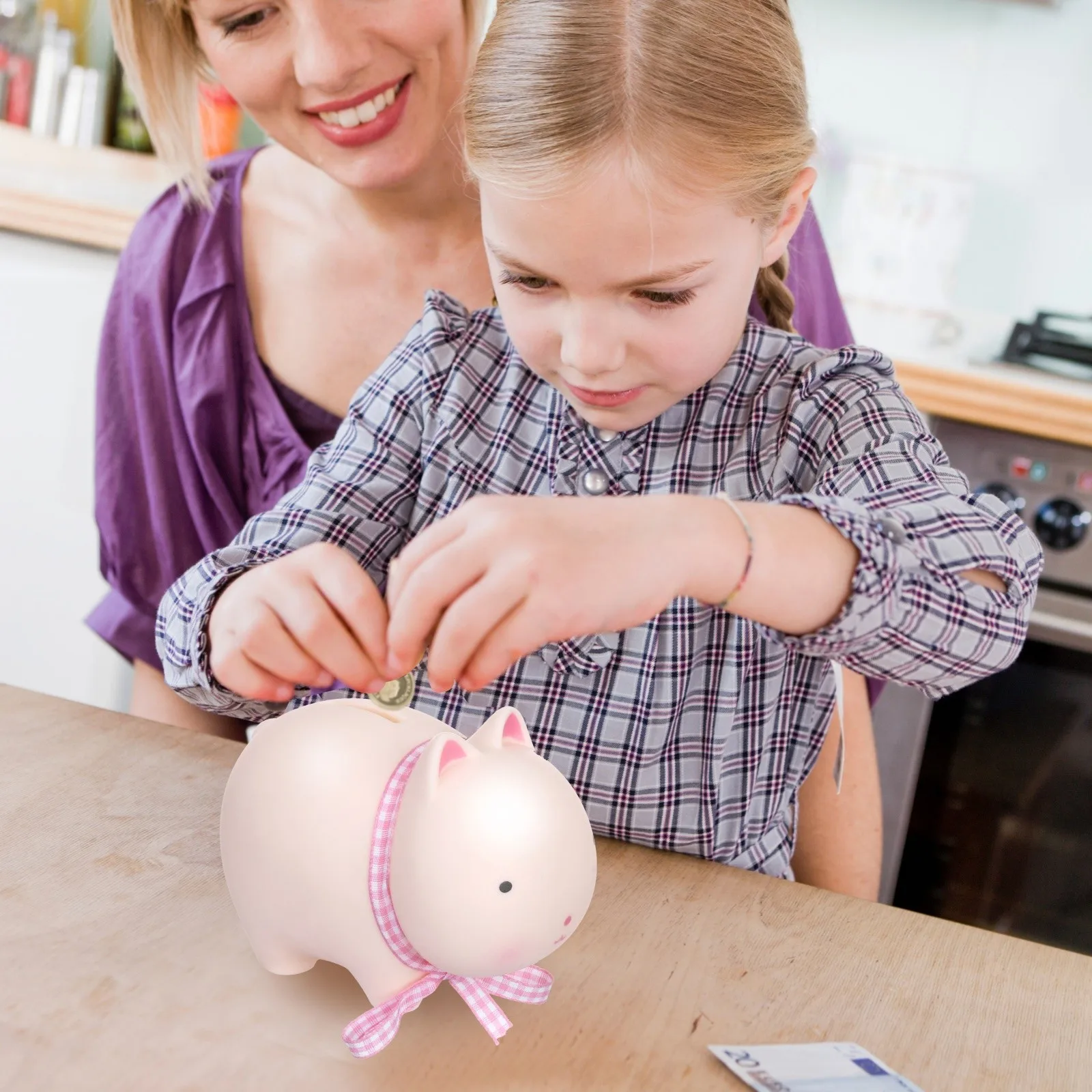 Hucha-hucha de dibujos animados para niños, caja para guardar dinero, decoración del hogar