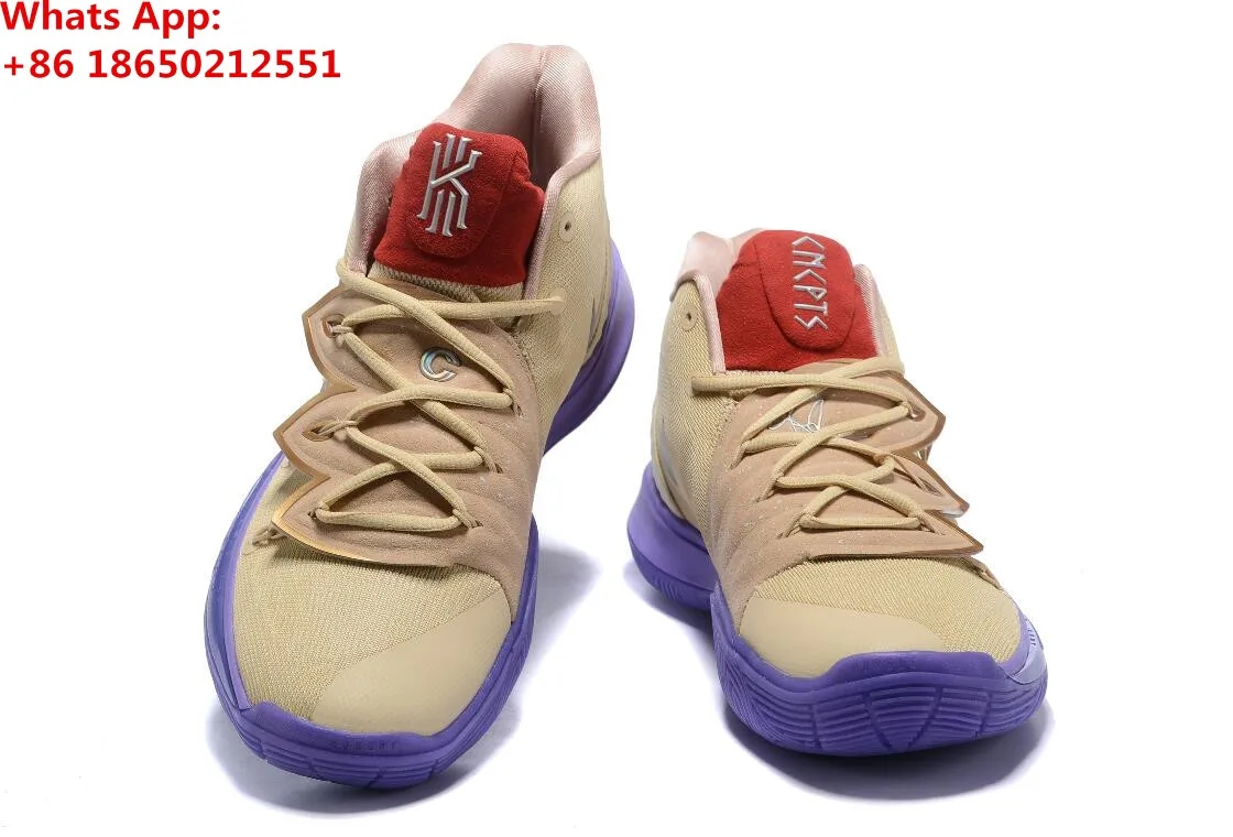 Ideas tv PE X Kyrie 5 V Ikhet DS бежевый фиолетовый размер EUR 40-46