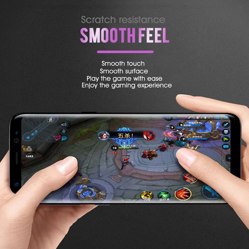 3d изогнутое s9 plus note 9 стекло для samsung galaxy note9 s9plus Защитная пленка для экрана полное покрытие s9+ закаленное стекло scren защита