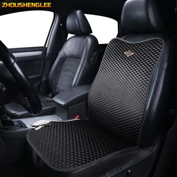 

ZHOUSHENGLEE 12V Heated car seat cover for DS all models DS DS3 DS6 DS4S DS4 DS5 Winter Pad Cushions car accessories