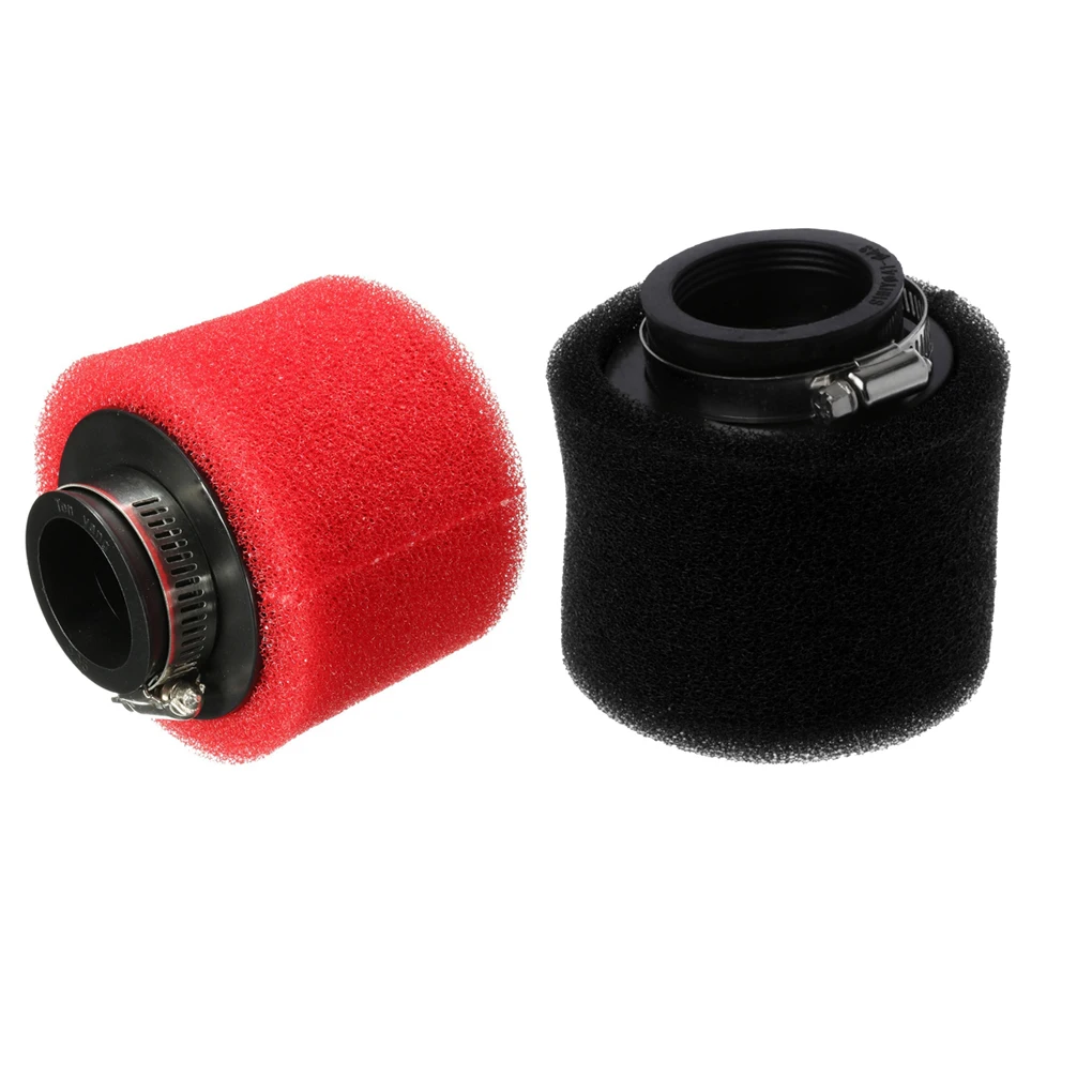 Motorbike Air Filter Scooter Dirt Bike Motorcycle Foam Air Sponge Cleaner 35/38/42/45/48mm