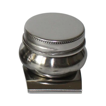 

School Easy Clean Painting Oil Pot Art Supplies Palette Stainless Steel Tools Student Dipper Drum Shape Single Double Hole