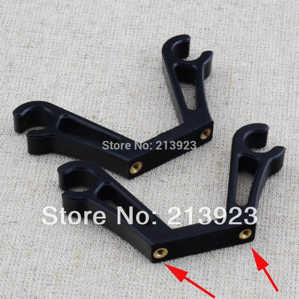 2pcs Tarot Landing Skid Mount TL68B01 TL68C01 Gimbal Suspender Mounting Hook 10mm Black | Игрушки и хобби