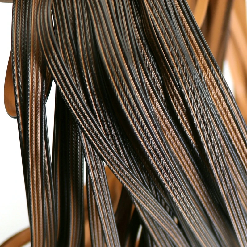500G Brown color Four lines flat synthetic rattan weaving material plastic for knit and repair chair table hammock etc | Мебель