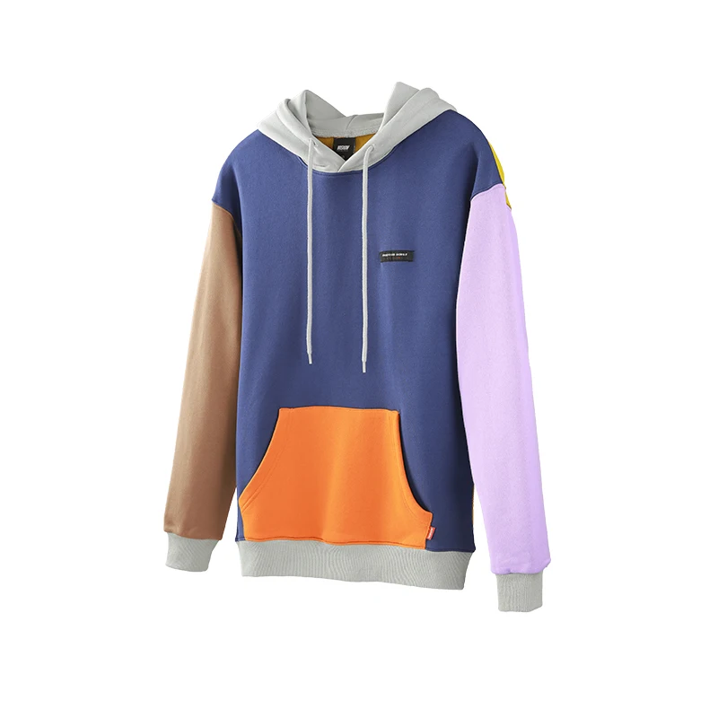 VIISHOW уличная Мужская толстовка бренд Sudaderas Para Hombre новинка 2019 весенние Лоскутные