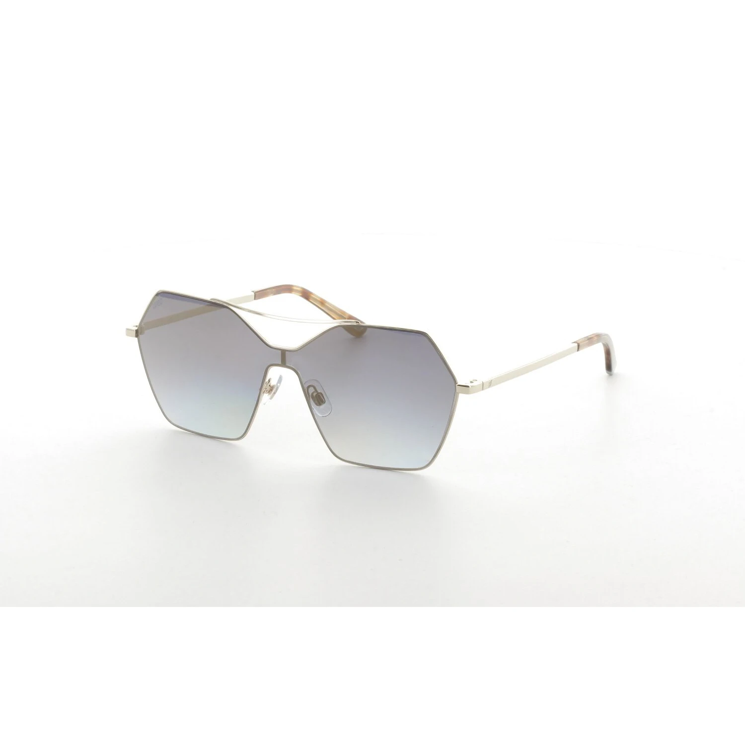 

Women's sunglasses w 0213 28c metal gold polycarbonate rectangular rectangle 58-16-140 web