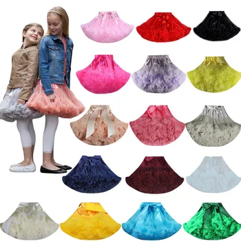 

Girls Skirts Tutu Skirts Dancing Dress Princess Fluffy Skirt Cake Skirt Mesh Children Dress Children Wear Party Skirt Юбка