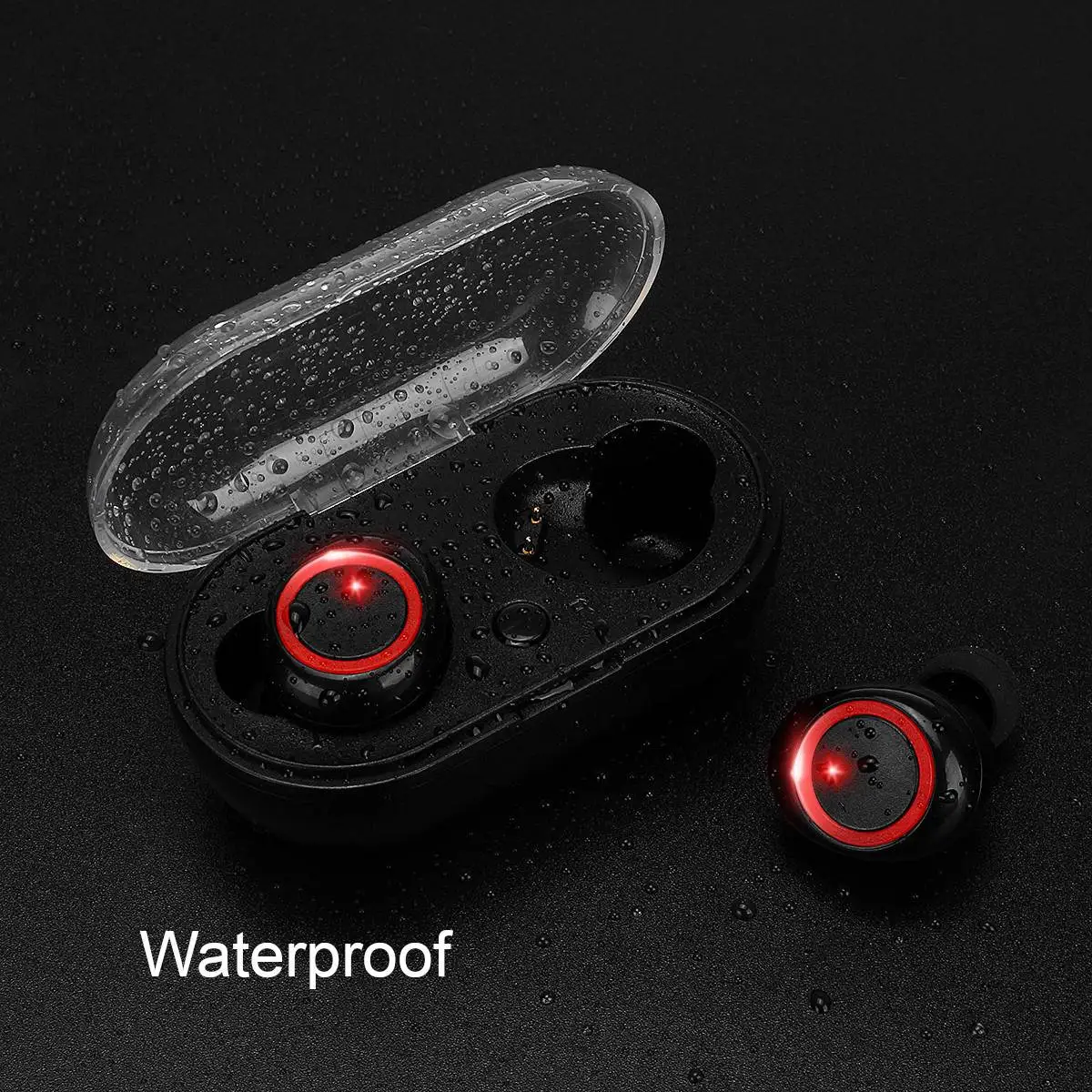 TWS bluetooth 5 0 Earphones Charging Case True Wireless Headphones Earphones Stereo Sports Waterproof Wireless Earbuds Headsets