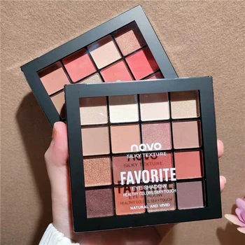 

Fashion Sunset Matte Eyeshadow Palette Eyes Makeup 16 colors Glitter Shimmer Waterproof Long lasting Pigment Natural Eyeshadow