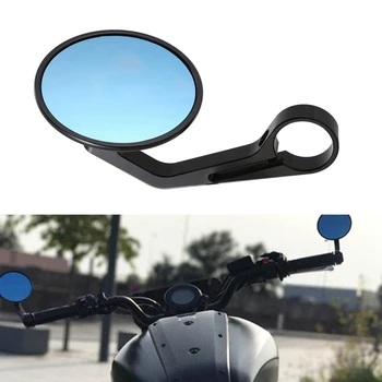 

Motorcycle Mirror 7/8 inch 22mm Moto Handlebar End Side Rearview Mirror for Yamaha Moto Guzzi for Honda Suzuki for for BM