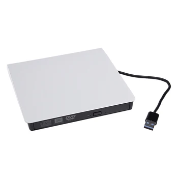 

DVD-RW External Notebook DVD Writer Netbook Recorder PC Burner Driver Brushed Appearance USB Interface ECD819-SU3