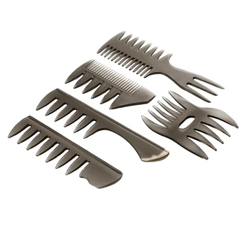 

5PCS/Set Hair Comb Wide Tooth ABS Durable Useful Home Comb for Women Ladies Girls