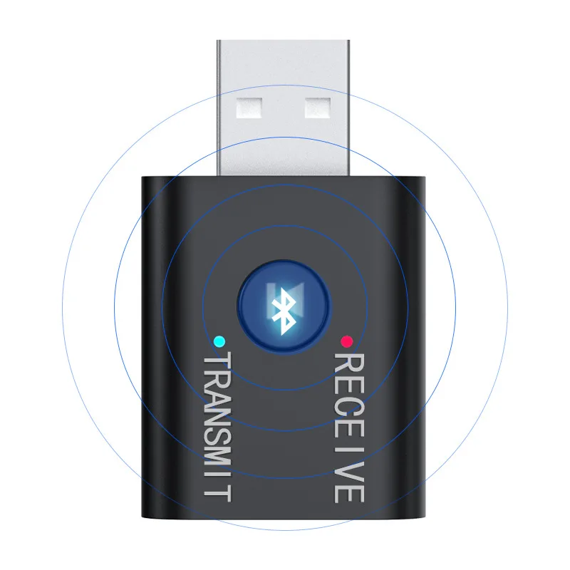2 в 1 беспроводной Bluetooth приемник адаптер 5 0 аудио передатчик стерео ключ AUX USB 3 мм
