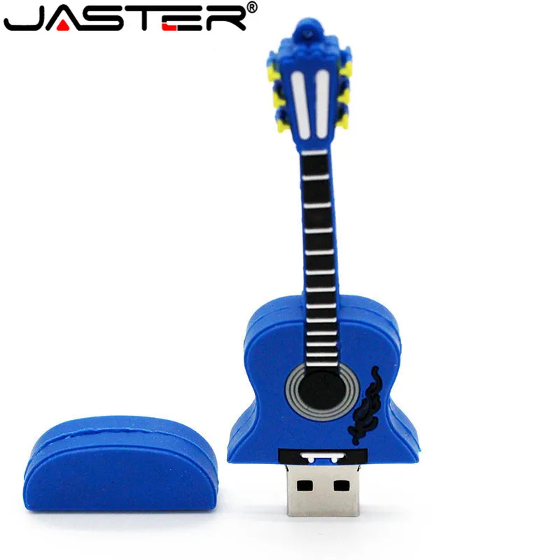 Jaster USB 2 0 милый музыкальный инструмент гитара скрипка Note мультяшный флеш