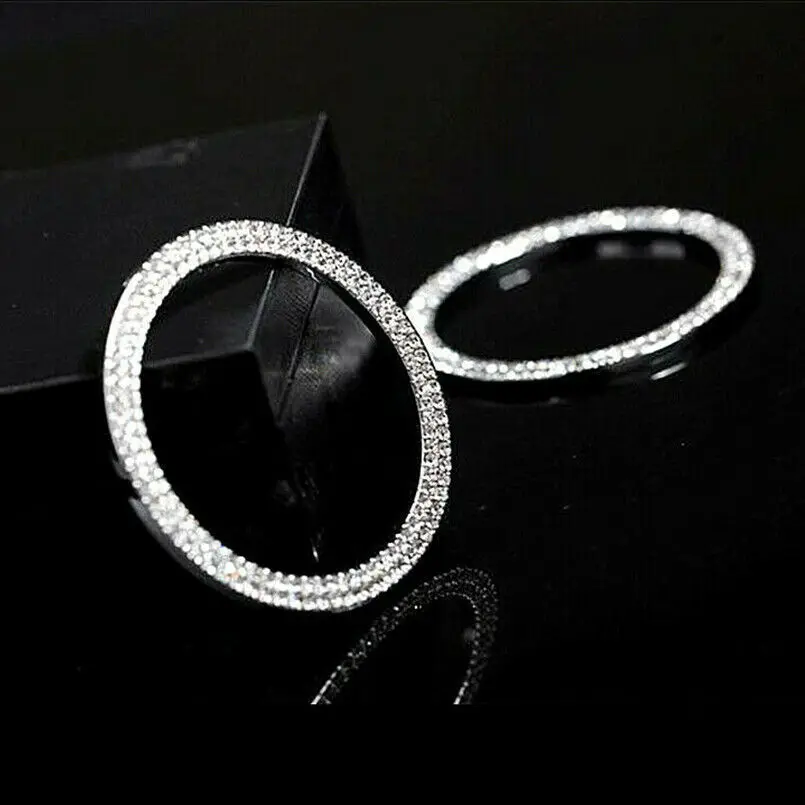 Фирменная Новинка цинковый сплав твитер Diamond Decorative кольцо Стикеры для Range Rover Sport модели