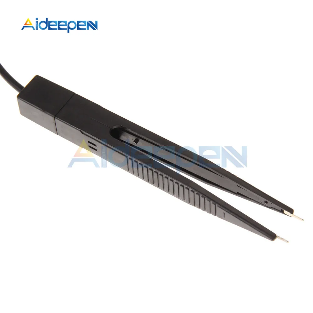 P1510 мультиметр SMD Тестовые провода чип ручка LCR тест ing инструмент мультиметр конденсатор Тест er метр ручка зонд Пинцет AC 250 В