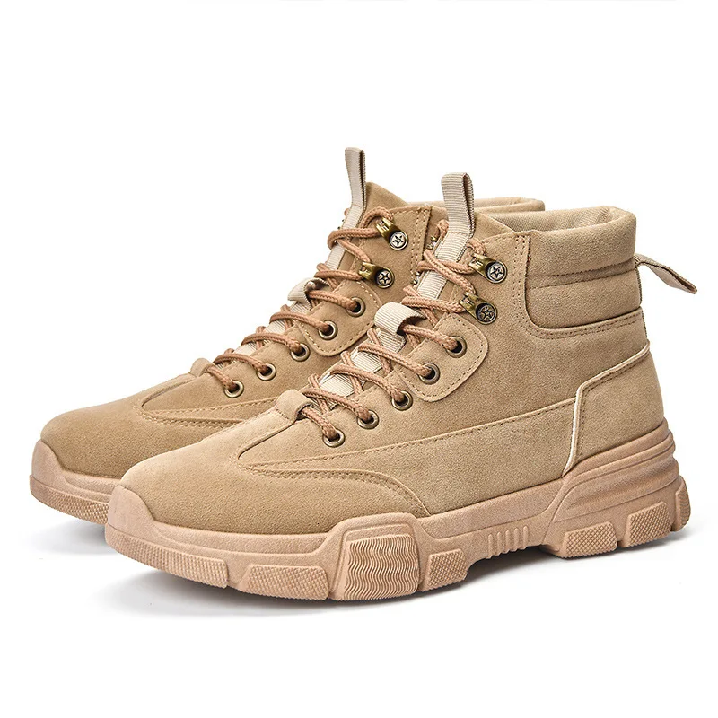 

Marderee Free Shipping 2020 Autumn Classic Martin Boots Outdoors Non-slip Male Boots High Help Casual Shoes Concise Male Shoe
