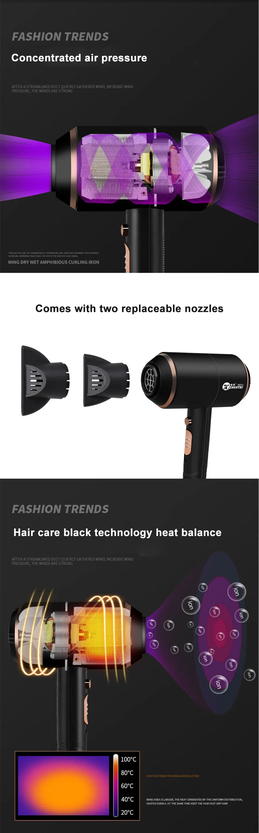 Secadores de cabelo