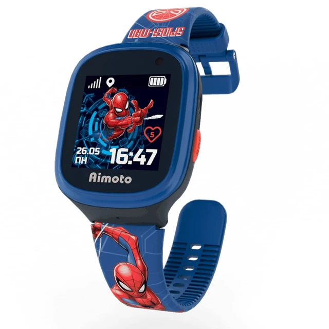 Montre connectée Aimoto Marvel Spider-Man pour enfants, avec GPS, appareils  portables, accessoire pour consommation électronique - AliExpress