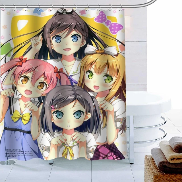 Anime Shower Curtain by Maye Loeser - Mobile Prints