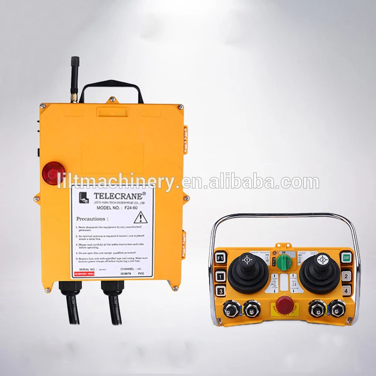 

F24-60 Radio Traveling Industrial Wireless Remote Control for Crane hoist and port crane