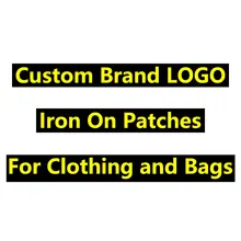 DIY логотип бренда патчи теплообмена виниловая наклейка гладить на переводах для одежды полоса гладильная наклейка s Aqqlique